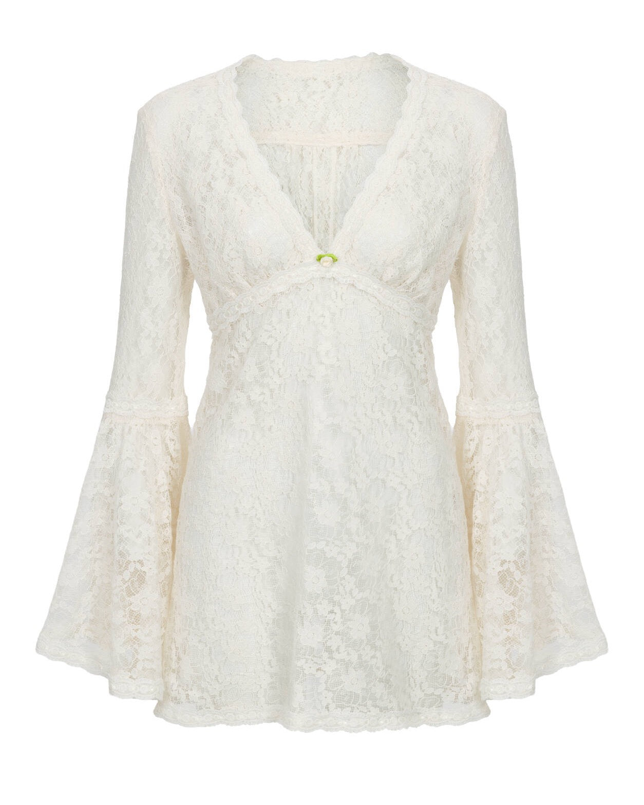 Courtney Lace Bias Cut Mini Dress