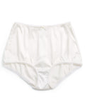 Sheena Ivory High Waist Silk Satin Knickers