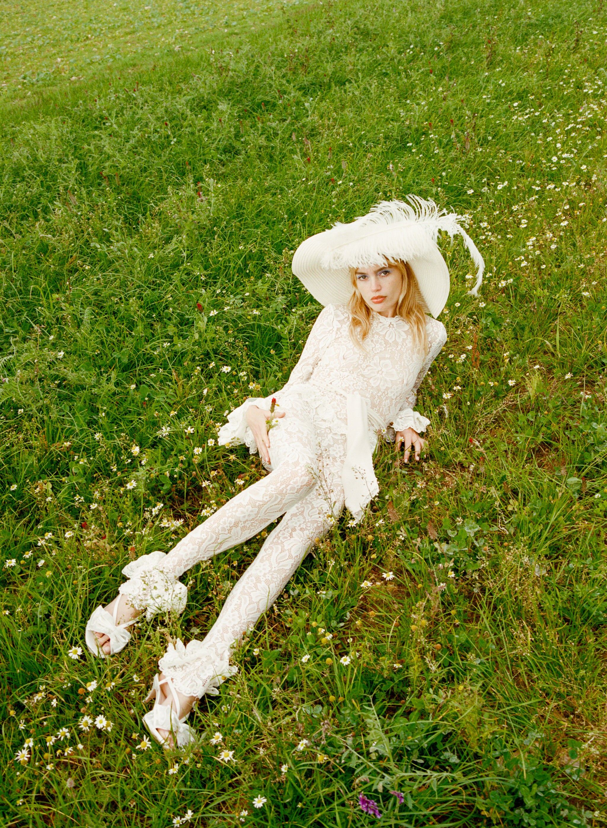 Veruschka Ivory Lace Jumpsuit