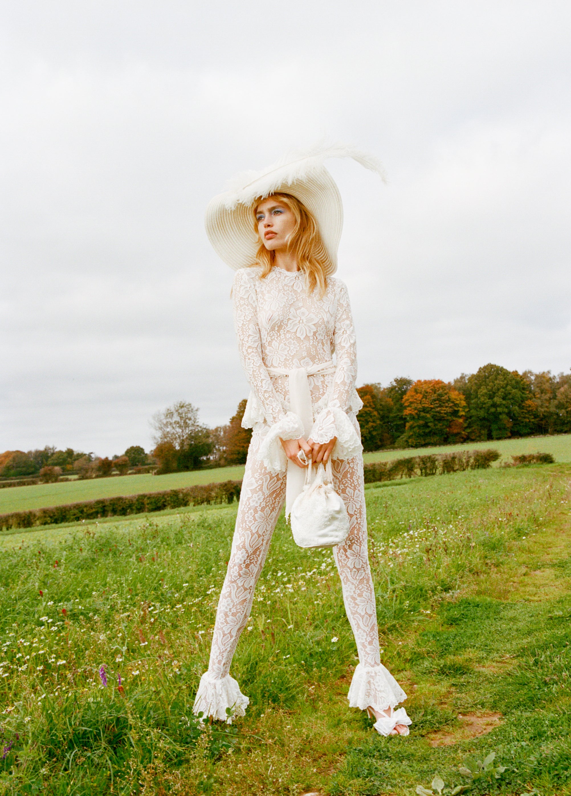 Veruschka Ivory Lace Jumpsuit